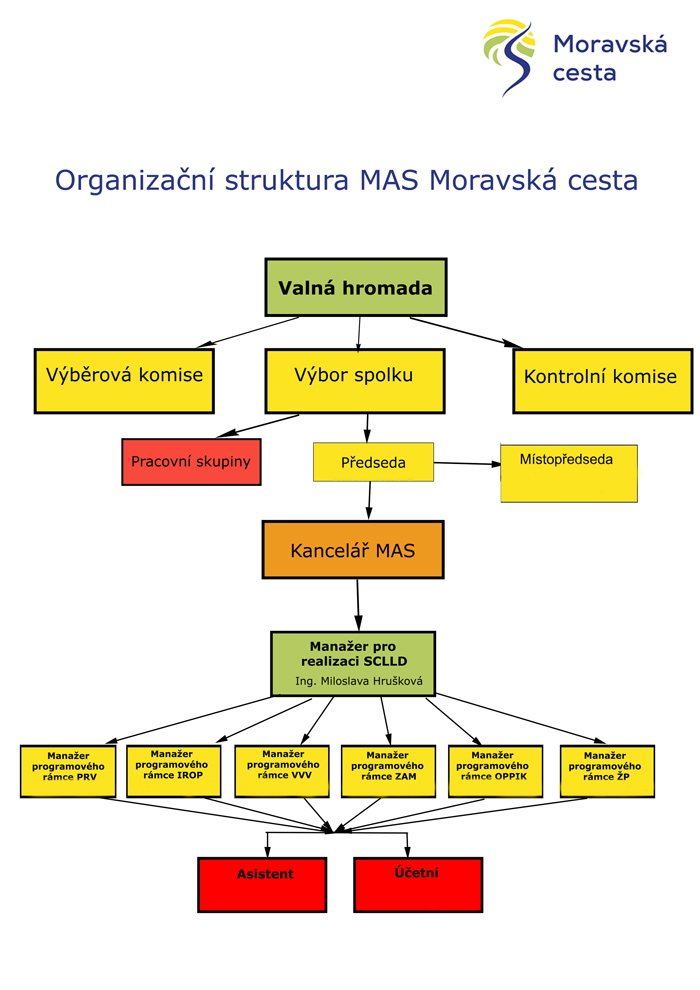 Organizační struktura MAS