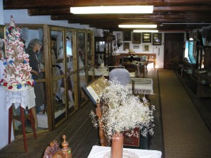 Exponáty venkovského muzea